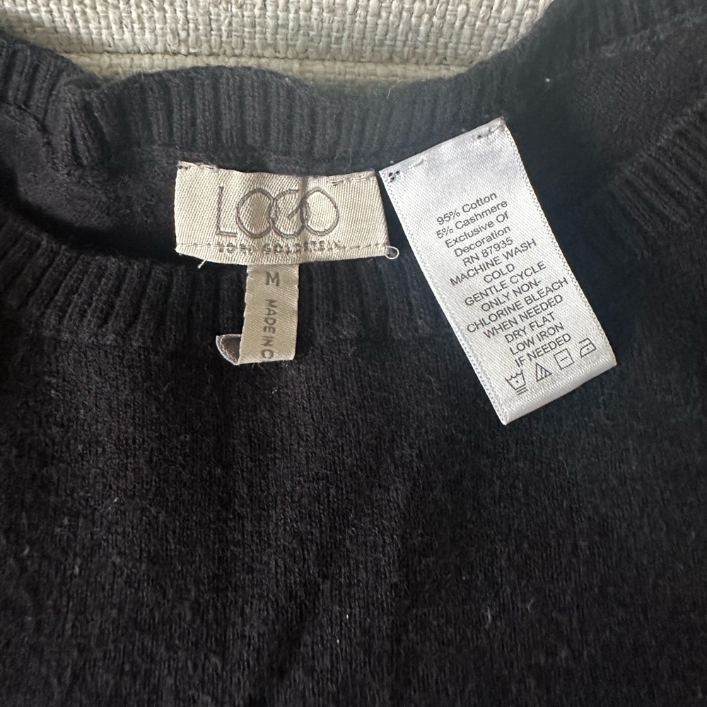 LOGO Black Sweater - Picture 3 of 4